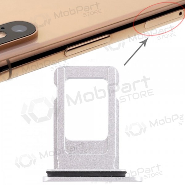 Apple iPhone XR SIM card holder (white)