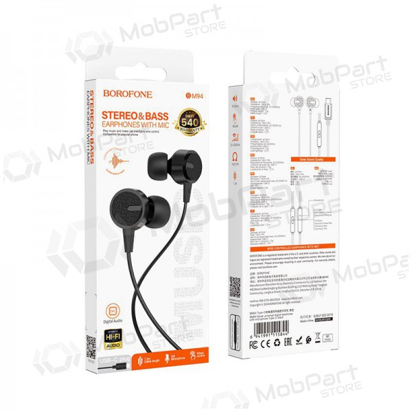 Headphones Borofone BM94 USB-C