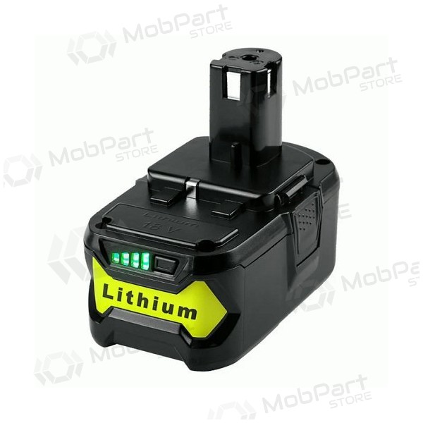 Battery Ryobi ONE+ RB18L40 / P108 for 18V tools 4Ah Li-ion with charge indicator (replacement)