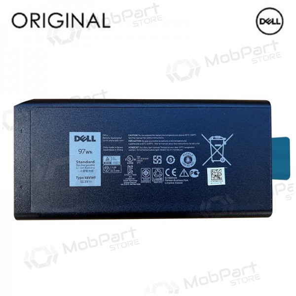DELL X8VWF, 8550mAh laptop battery - PREMIUM DELL X8VWF, 8550mAh laptop battery - PREMIUM