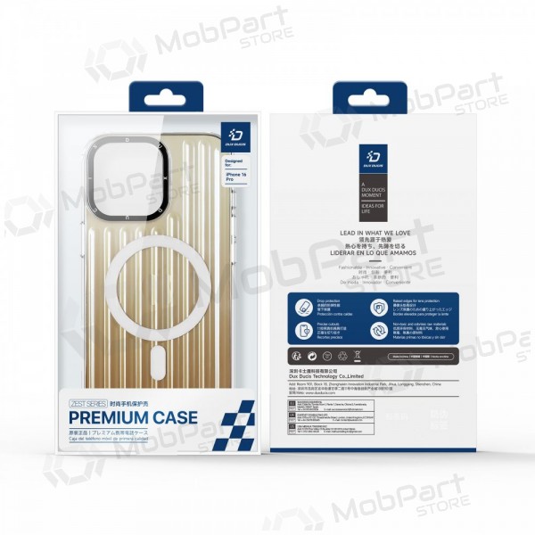 Apple iPhone 16e, 17e case - Dux Ducis Zest (Gradient Desert Gold)