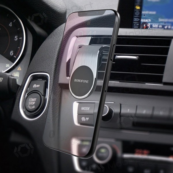 Automobilinis Universal telefono laikiklis Borofone BH10, tvirtinamas ant ventiliacijos grotelių, magnetinis, black Automobilinis Universal telefono laikiklis Borofone BH10, tvirtinamas ant ventiliacijos grotelių, magnetinis, black