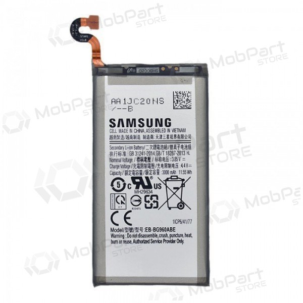 Samsung G960F Galaxy S9 battery / accumulator (3000mAh) (service pack) (original) Samsung G960F Galaxy S9 battery / accumulator (3000mAh) (service pack) (original)