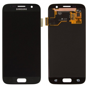 Samsung G930F Galaxy S7 screen (black) (service pack) (original)
