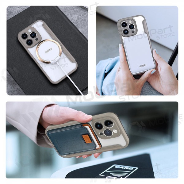 Apple iPhone 13 / 14 case - Dux Ducis Skin X Pro (brown)