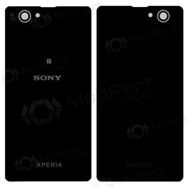 Sony Xperia Z1 Compact D5503 back / rear cover (black) Sony Xperia Z1 Compact D5503 back / rear cover (black)