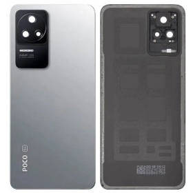 Xiaomi Poco F4 back / rear cover (silver) (original) (service pack)