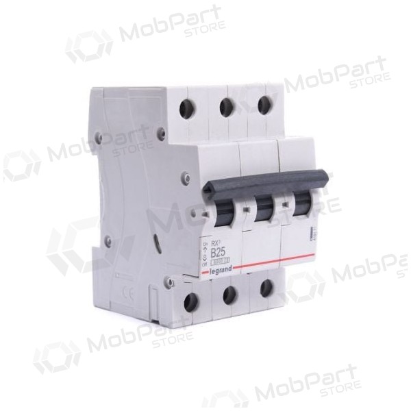 MCB RX3 Legrand 419171 (25A, 3P, 230V, 6kA)