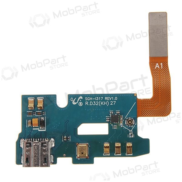 Samsung N7100 Galaxy Note 2 / N7105 Galaxy Note 2 charging dock port and microphone flex Samsung N7100 Galaxy Note 2 / N7105 Galaxy Note 2 charging dock port and microphone flex
