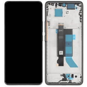 Xiaomi Redmi Note 14 Pro 5G screen (black) (with frame) (OLED)