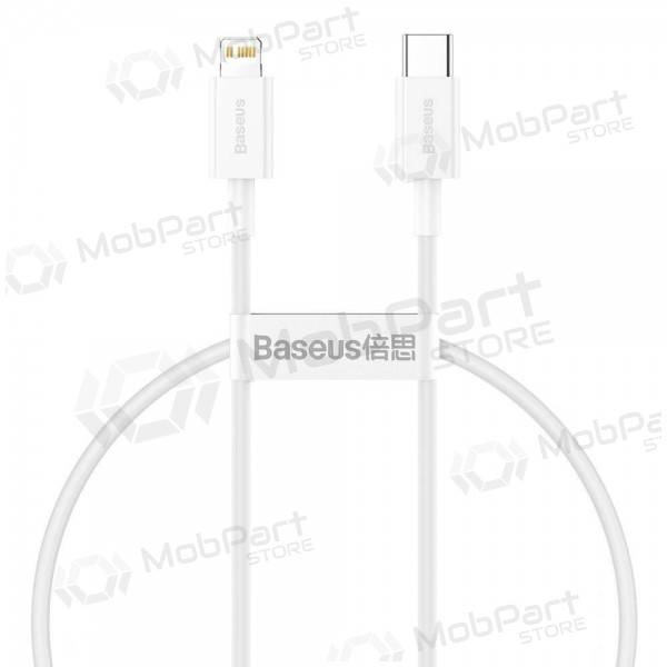 Cable Baseus Superior Type-C - Lightning PD 20W 0.25m (white) CATLYS-02