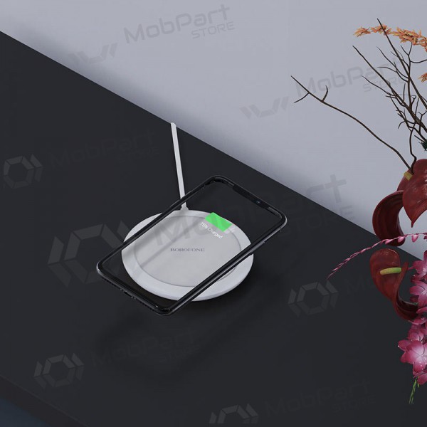 Charger wireless Borofone BQ6 QC3.0 (15W) (white)