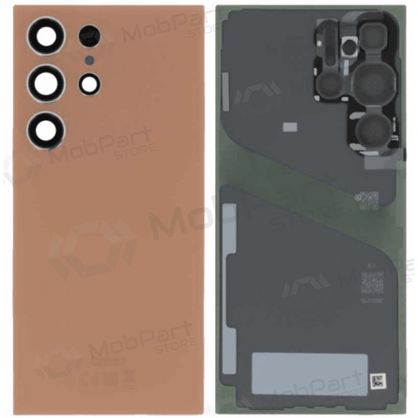 Samsung Galaxy S24 Ultra back cover (orange) (original)