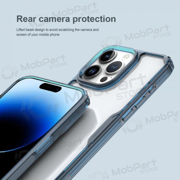 Apple iPhone 15 Pro case „Nillkin Nature Pro“ (blue) Apple iPhone 15 Pro case „Nillkin Nature Pro“ (blue)