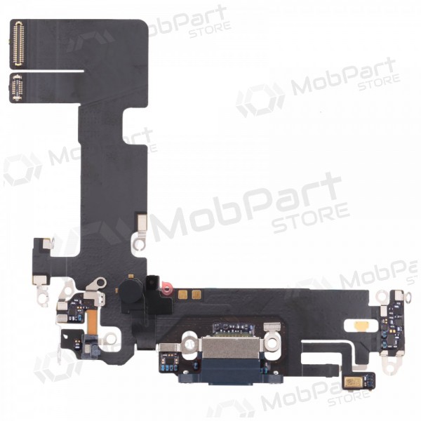 Apple iPhone 13 charging port and microphone connector (black)