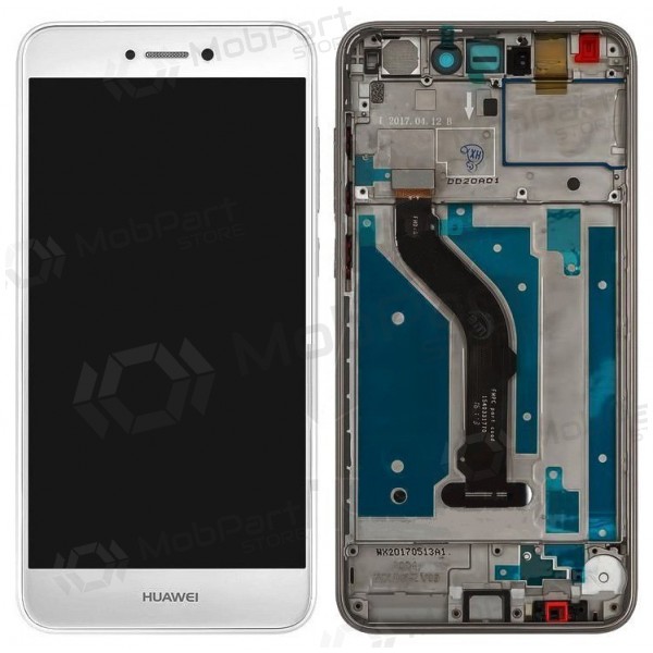 Huawei P8 Lite (2017) / P9 Lite (2017) / Honor 8 Lite screen (white) (with frame)