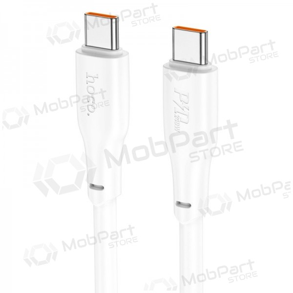 USB cable Hoco X93 60W USB-C to USB-C 2.0m white