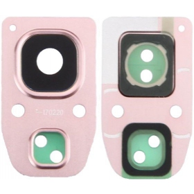 Samsung A320F Galaxy A3 (2017) / A520F Galaxy A5 (2017) / A720F Galaxy A7 (2017) camera glass / lens (pink)