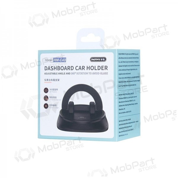 Car phone holder Remax RM-C43 (dashboard) black
