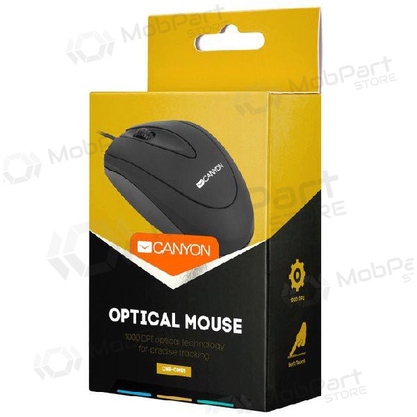 Mouse CANYON CNE-CMS1 laidinė (black)