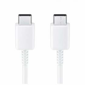USB cable original Samsung EP-DA705BWE 25W 3A Type-C-Type-C 1.0m white