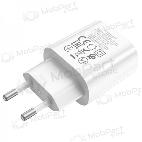 Hoco N22 25 W USB-C white phone charger