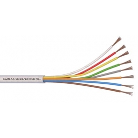 ELAN Tinned Cable 8x0.22