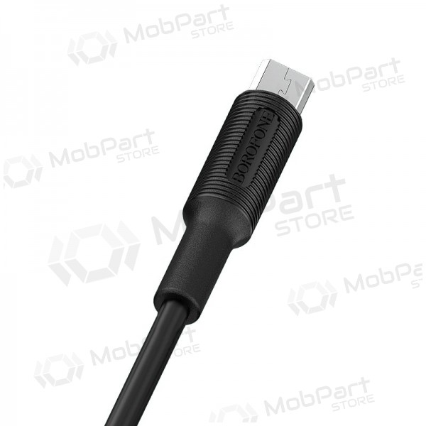 USB cable Borofone BX1 microUSB 1.0m (black)