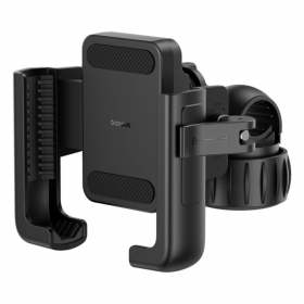 Telefono laikiklis dviračiui Baseus GoTrip Series Bike Phone Mount Cluster black C40572301111-00