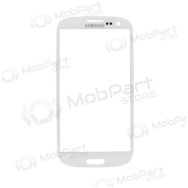 Samsung i9300 Galaxy S3 / i9301 Galaxy S3 Neo / i9300i Galaxy S3 Neo Screen glass (white) (for screen refurbishing) Samsung i9300 Galaxy S3 / i9301 Galaxy S3 Neo / i9300i Galaxy S3 Neo Screen glass (white) (for screen refurbishing)