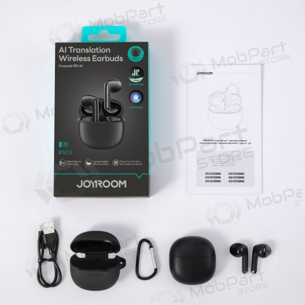 Wireless headphones with microphone Joyroom JR-FB1 Bluetooth black