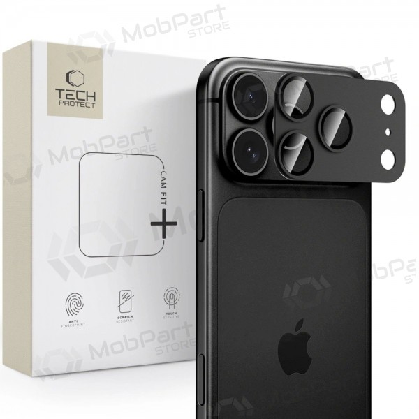 Apple iPhone 18 Pro camera protection - Tech-Protect CamFull Fit+ (black)