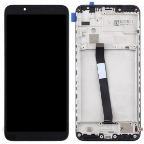 Xiaomi Redmi 7A screen (black) (with frame) (service pack) (original)