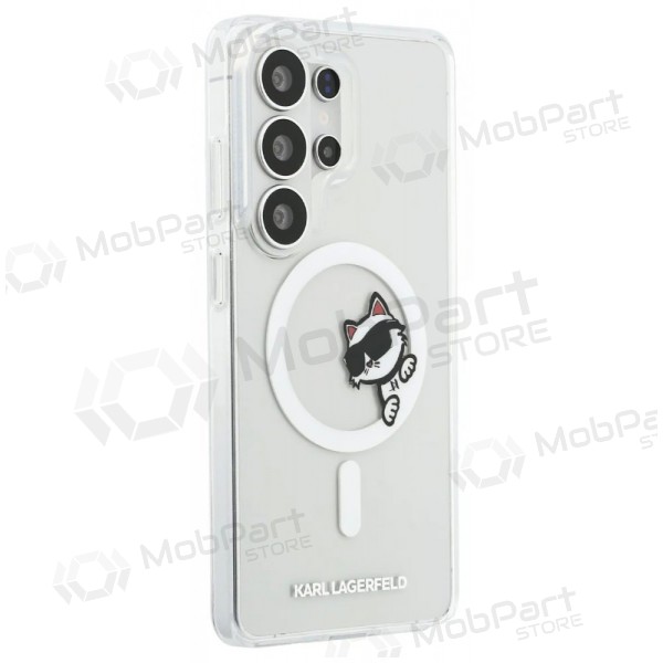 Samsung Galaxy S26 Ultra case - Karl Lagerfeld IML Choupette Peekaboo Logo Magnetic - (clear)