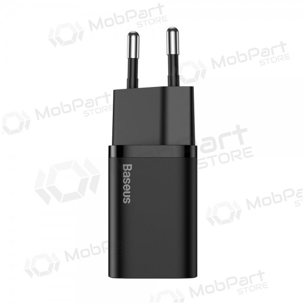 Charger buitinis Baseus Super Si 25W + Type-C 1.0m black TZCCSUP-L01