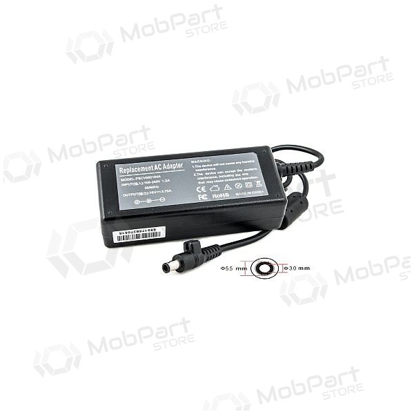 SAMSUNG 60W: 16V, 3.75A laptop charger SAMSUNG 60W: 16V, 3.75A laptop charger
