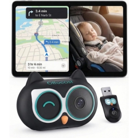 Wireless CarPlay adapter Ottocast Cabin Care CA520-T with mobile nanny function black