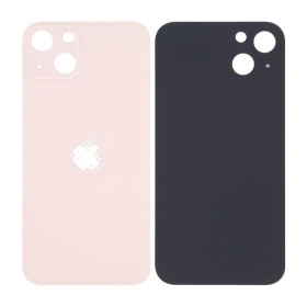 Apple iPhone 13 Back Cover (Pink) (Bigger Hole for Camera)