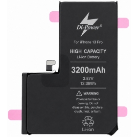 Akumuliatorius "Di-Power" (increased capacity) for iPhone 13 Pro 3200mAh