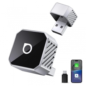 Wireless CarPlay/Android Auto adapter Ottocast Mini Cube silver CP88-T3