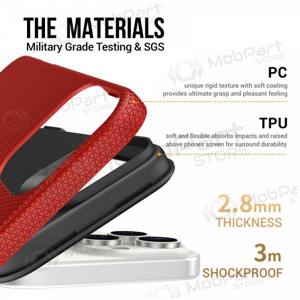 Apple iPhone 16 Pro case „Perfectionists“ (red) Apple iPhone 16 Pro case „Perfectionists“ (red)