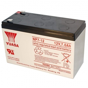 Battery Yuasa (7Ah, 12V, F1, VRLA)