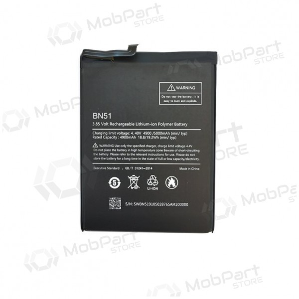 XIAOMI Redmi 8A battery / accumulator (5000mAh) XIAOMI Redmi 8A battery / accumulator (5000mAh)