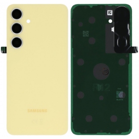 Samsung Galaxy S24 FE back cover (yellow) (original)