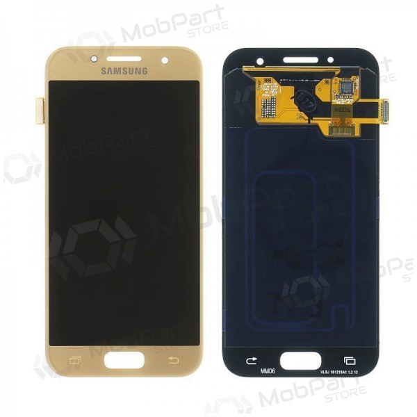Samsung A320F Galaxy A3 (2017) screen (gold) (service pack) (original)