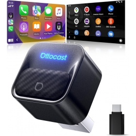 CarPlay adapter Ottocast Mini Core wireless Android Auto black