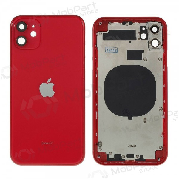 Apple iPhone 11 back / rear cover (red) full Apple iPhone 11 back / rear cover (red) full