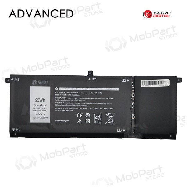 DELL H5CKD, 3600mAh laptop battery, Advanced DELL H5CKD, 3600mAh laptop battery, Advanced