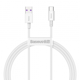 USB cable Baseus Superior Type-C 66W 1.0m (white) CATYS-02