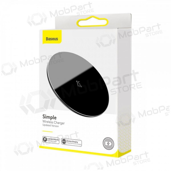 Charger wireless Baseus Simple Type-C (15W) WXJK-B01 (black)